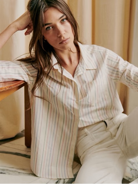Sezane Tomboy Button Down